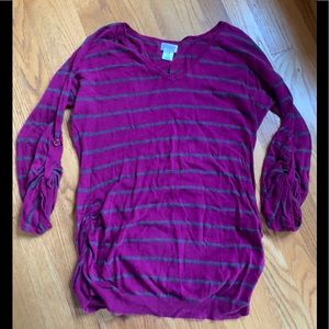 Striped Maternity Sweater